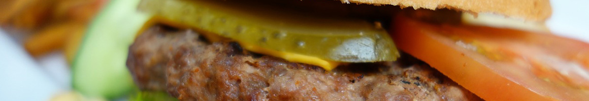 Eating American (Traditional) Burger Hot Dog at Lucky Strike Restaurant restaurant in Westminster, SC.